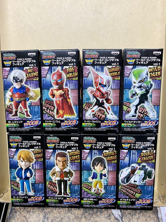 BANPRESTO TB001-TB008 TIGER & BUNNY WCF VOL.1 8 types