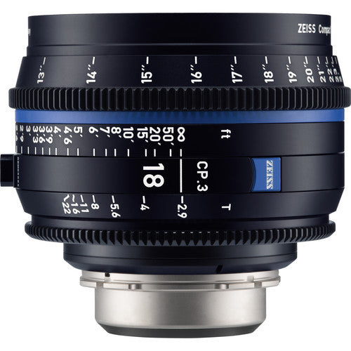 Zeiss CP.3 18mm T2.9 lens (Sony E-mount/Feet)