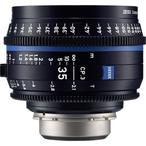 Zeiss CP.3 35mm T2.1 lens (Canon EF mount / Feet)