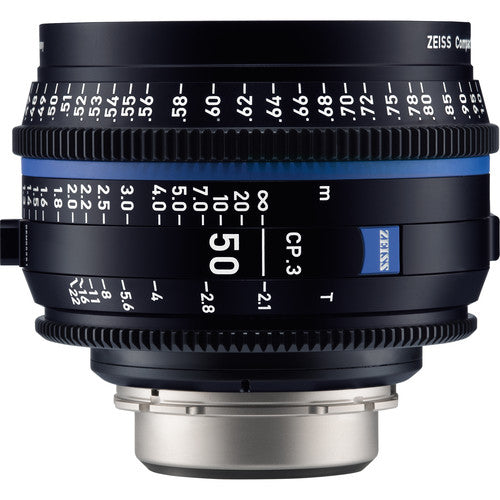 Zeiss CP.3 50mm T2.1 lens (MFT mount/Feet)