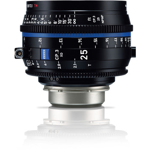 Zeiss CP.3 XD 25mm T2.1 lens (PL mount/Meter)