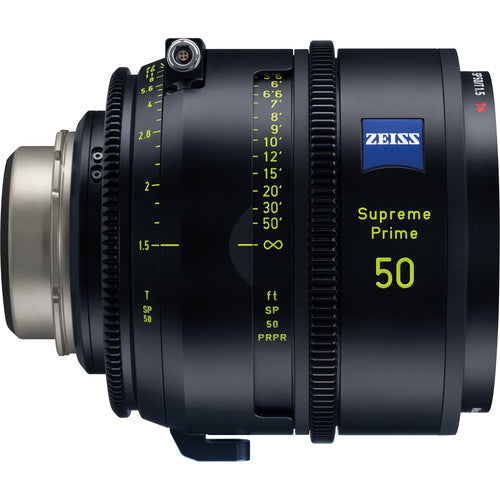 Zeiss SP 50mm T1.5 lens (PL mount/Meter)