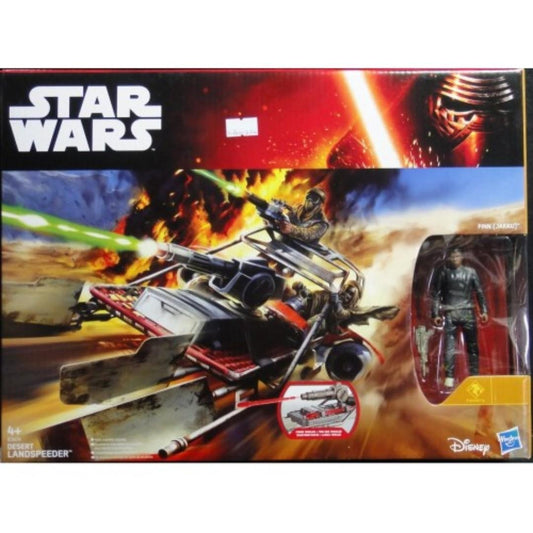 HASBRO STAR WARS FINN JAKKU WITH DESERT LANDSPEEDER B3674