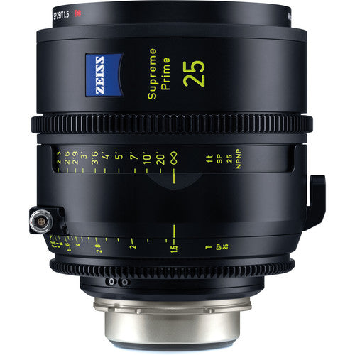 Zeiss SP 25mm T1.5 lens (PL mount/Feet)