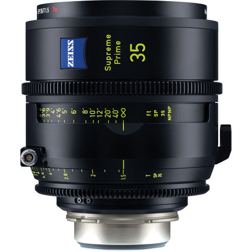 Zeiss SP 35mm T1.5 lens (PL mount/Meter)