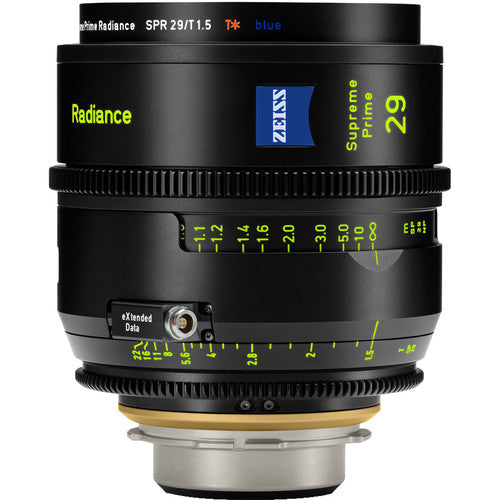 Zeiss SPR 29mm T1.5 lens (PL mount/Feet)