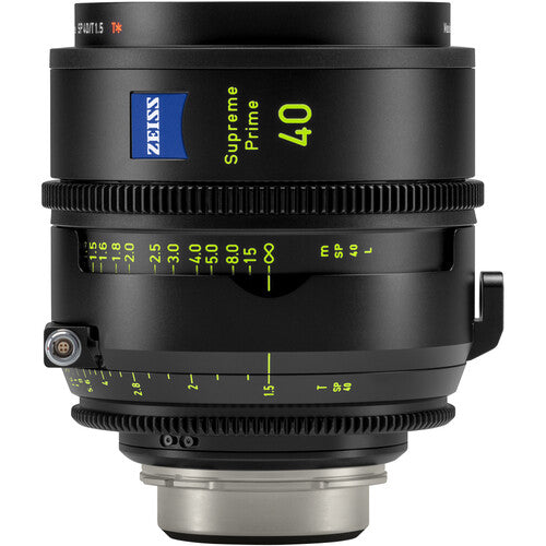 Zeiss SP 40mm T1.5 lens (PL mount/Meter)