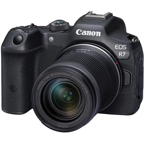 [Free Japanese Hakuba screen protector and cleaning kit] Canon EOS R7 with RF-S18-150mm F3.5-6.3 IS STM mirrorless camera lens kit