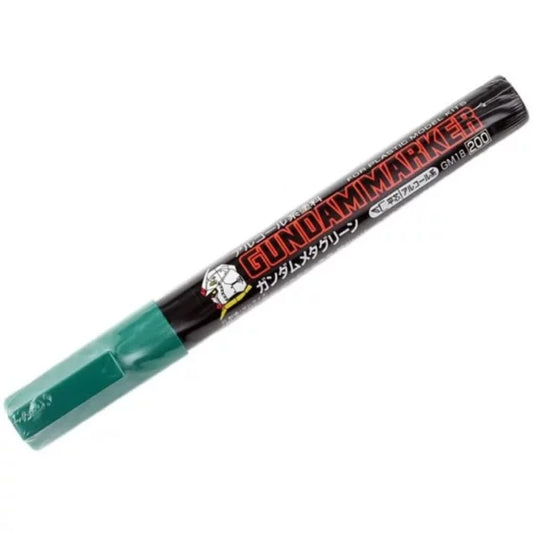 [Available] Mr.Hobby GM18 Oil-Based Gundam Marker – Metallic Green