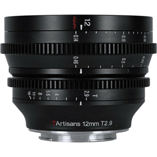 7artisans 12mm T2.9 Cine Lens (M43 Mount)