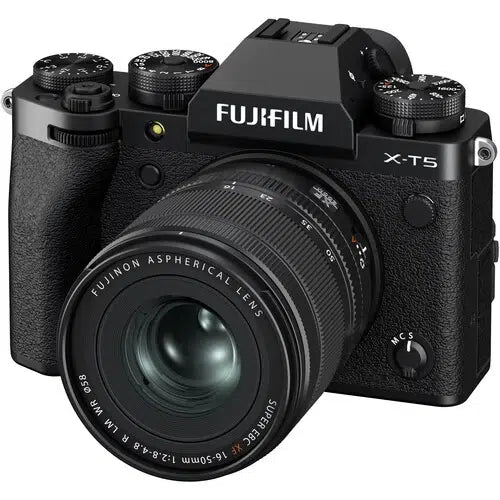 [Free Japanese Hakuba screen protector and cleaning kit] Fujifilm X-T5 with XF16-50mm f/2.8-4.8 R LM WR lens kit (black)
