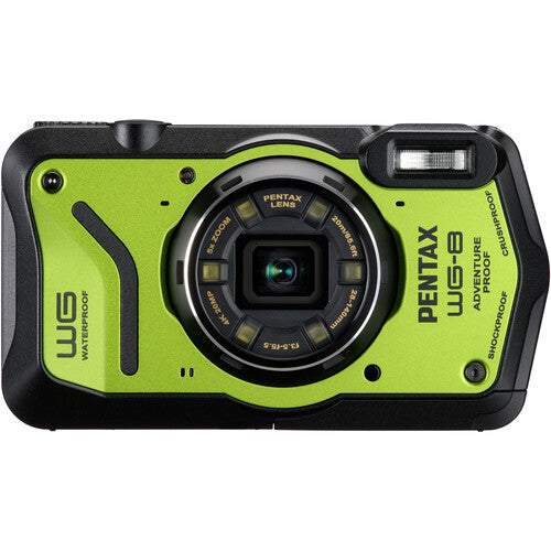 Pentax WG-8 Industrial Waterproof Camera (Green)