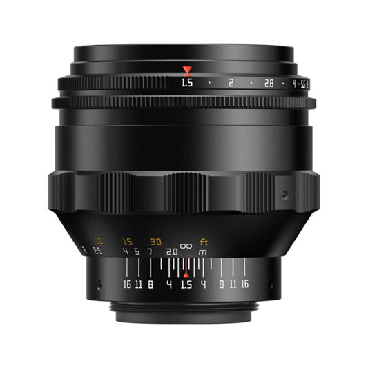 TTArtisan 75mm f/1.5 Swirly Bokeh Full Frame Swirly Bokeh Large Aperture Portrait Lens (M42 Mount)