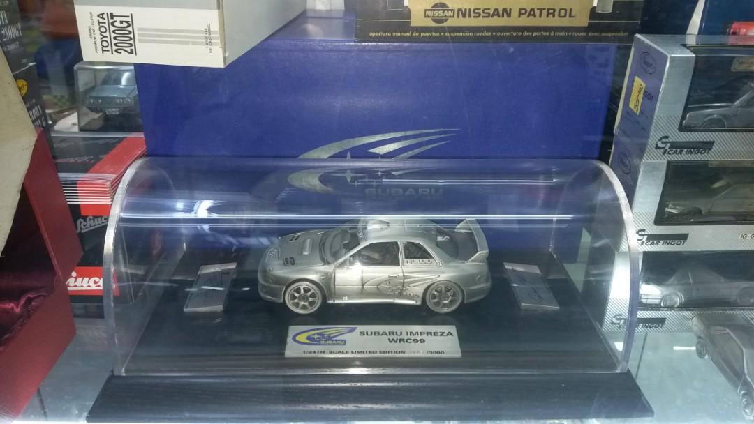1/24 Subaru wrc impreza limited collection metal commemorative car