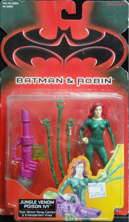 KENNER BATMAN AND ROBIN JUNGLE VENOM POISON IVY WITH TOXIC VENOM SPRAY CANNON AND ENTANGLEMENT VINES63852
