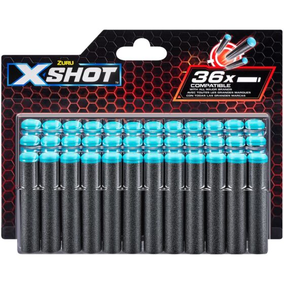 ZU04051 X-shot – Bullet refill pack (36 pcs)