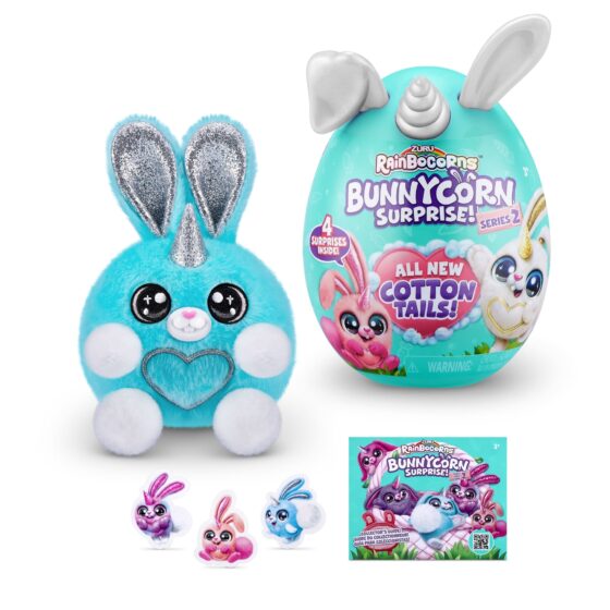 Rainbocorns Surprise Sparkling Rainbow Eggs-Mini Bunny (Part 2)