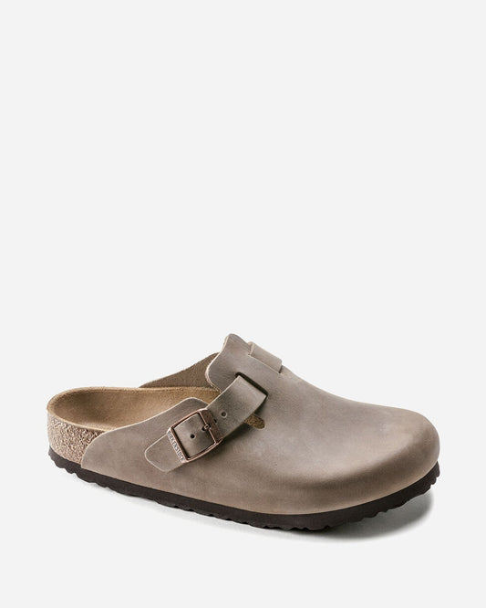 Birkenstock Boston Nu Oiled Tabacco Brown