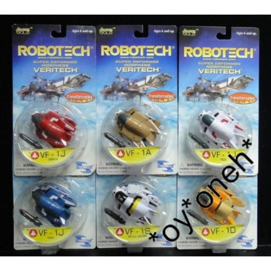 TOYNAMI ROBOTECH VERITECH VF-1J VF-1A VF-1S VF-1D MACROSS VALKYRIE BUY-16355-SPK