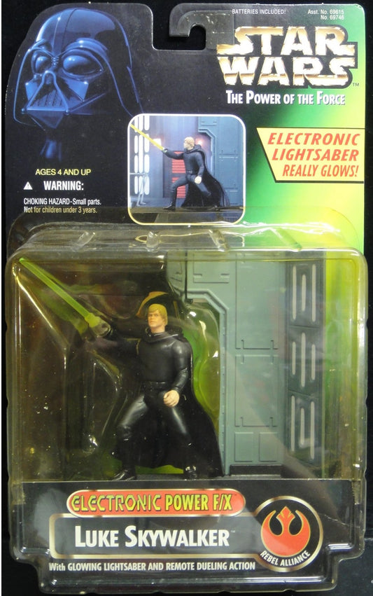 KENNER STAR WARS POWER OF THE FORCE ELECTRONIC POWER FX LUKE SKYWALKER Japanese Version