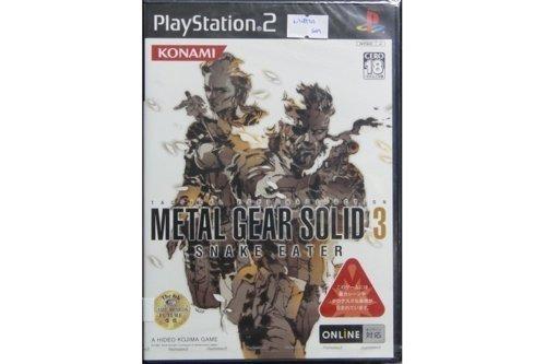 SONY PS2 METAL GEAR SOLID 3 SNAKE EATER TACTICAL ESPIONAGE