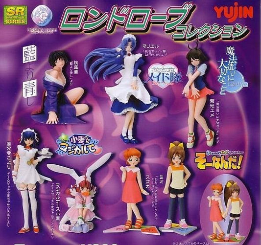 YUJIN SR ROND DRESS COLLECTION FIGURE GASHAPON SET OF 7