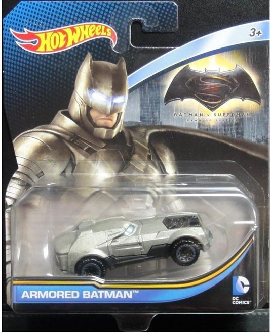 MATTEL HOT WHEELS Batman v Superman Dawn of Justice Armored Batman DC BVS DAWN OF JUSTICE ARMORED BATMAN 28774