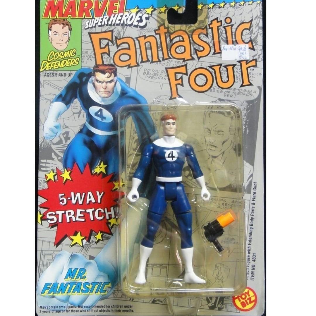 TOY BIZ 48311 MARVEL SUPER HEROES FANTASTIC FOUR 5-WAY STRETCH MR FANTASTIC