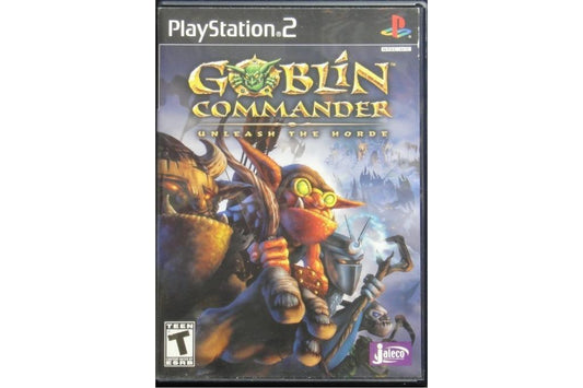SONY PS2 JALECO GOBLIN COMMANDER UNLEASH THE HORDE SLUS20792
