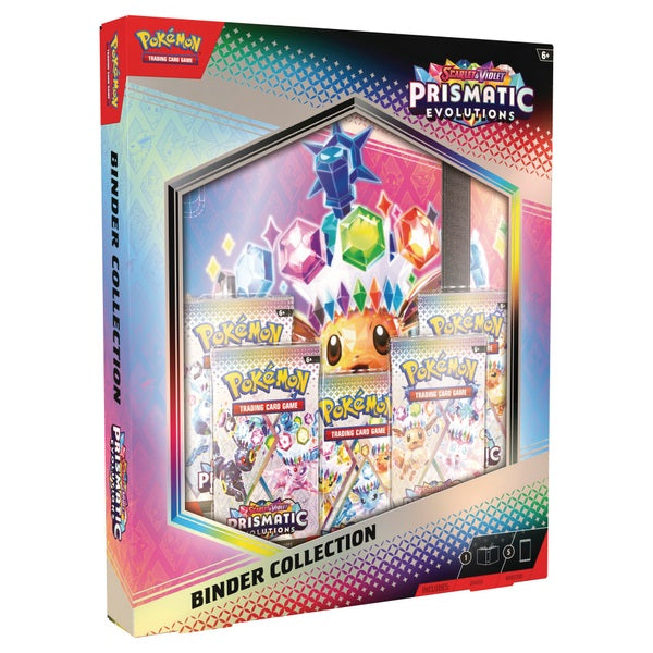 Pokemon TCG US Version SV8.5 SCARLET & VIOLET Prismatic Evolutions Binder Collection