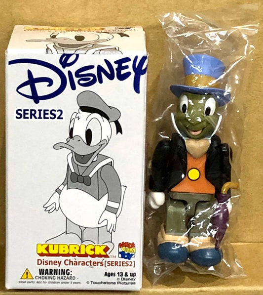 MEDICOM 100% KUBRICK DISNEY CHARACTERS SERIES 2 JIMINY CRICKET PINOCCHIO