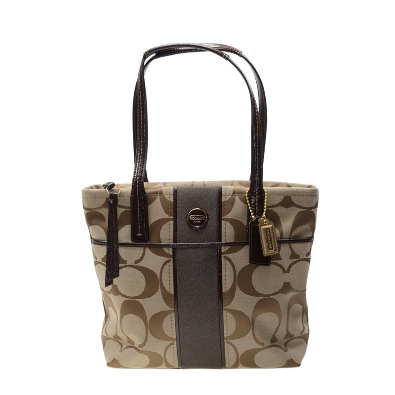 Coach Shoulder Bag 25771BLKKHAKI 997