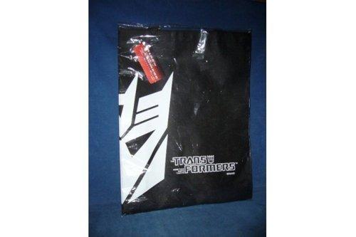 HASBRO 59012 TRANSFORMERS DECEPTICON SHOPPING BAG BLACK Transformers Decepticons Black Eco-friendly Shopping Bag