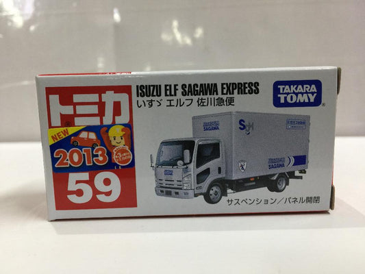 TAKARA TOMY TOMICA 59 ISUZU ELF SAGAWA EXPRESS