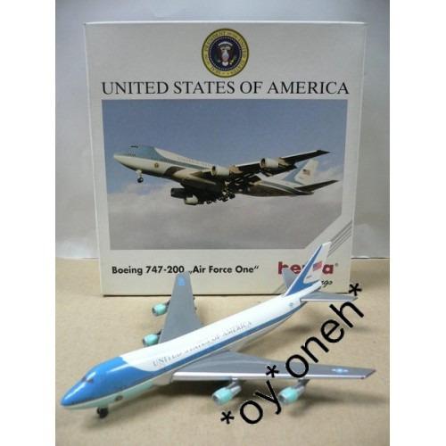 HERPA WINGS 1/500 UNITED STATES OF AMERICA BOEING 747-200 "AIR FORCE ONE"