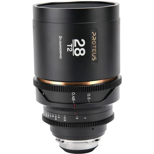 [Pre-order] LAOWA Proteus 2X Anamorphic Movie Lens (28mm/Yellow/Beige)