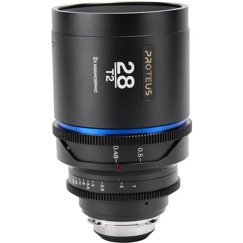 [Pre-order] LAOWA Proteus 2X Anamorphic Movie Lens (28mm/Blue/inch)