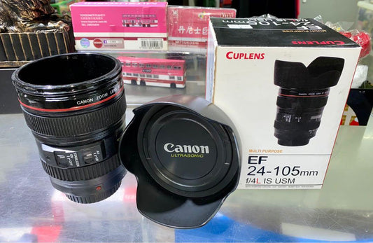CUPLENS MULTI PURPOSE EF 24-105MM F/4L IS USM CUP ASTRAY MONEY BOX PEN HOLDER