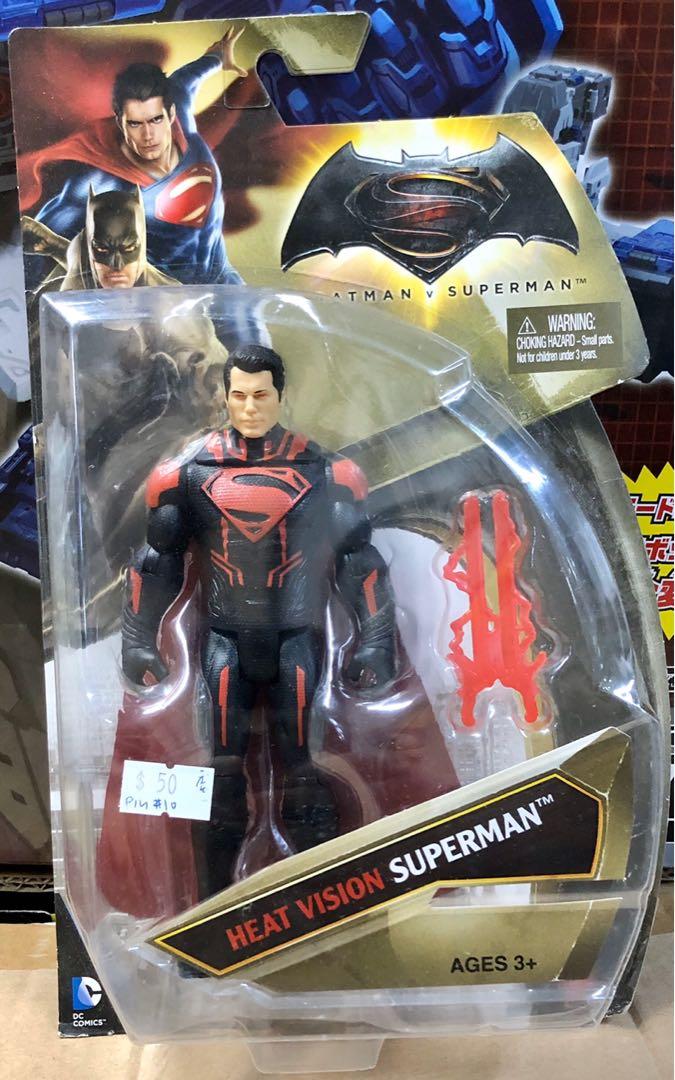 MATTEL DC COMICS BATMAN VS SUPERMAN FIGURE HEAT VISION SUPERMAN 22458 PIU10 Store