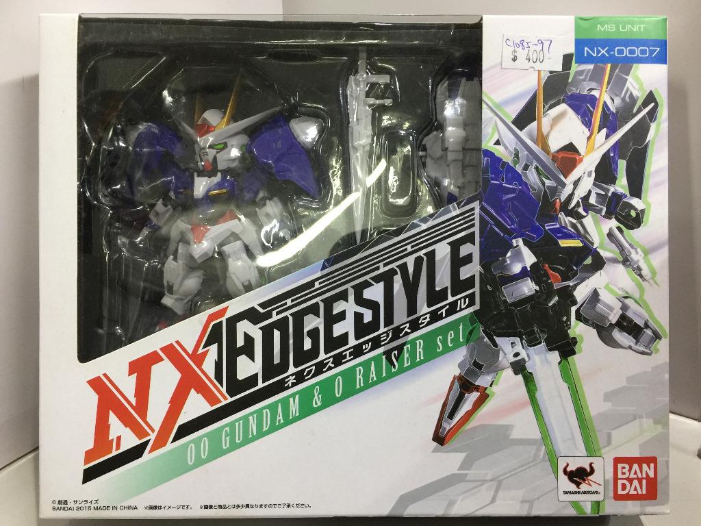 BANDAI NXEDGE STYLE MS UNIT NX-0007 00 Gundam & 0 Raiser set