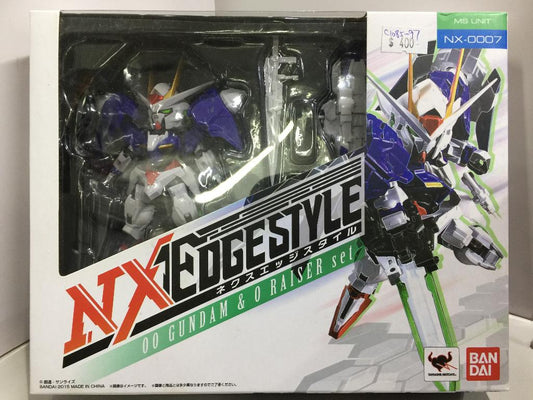 BANDAI NXEDGE STYLE MS UNIT NX-0007 00 Gundam & 0 Raiser set