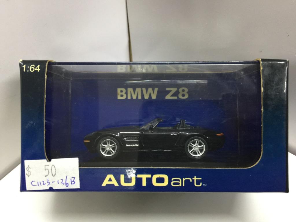 AUTOART 1/64 BMW Z8 BLACK