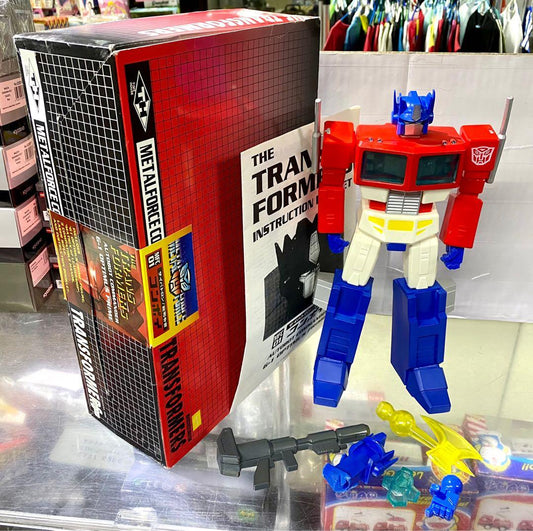 C253-676 TAKARA 1999 TRANSFORMERS MFC01 AUTOBOT COMMANDER G-1 OPTIMUS PRIME TIME HOUSE hollow plastic