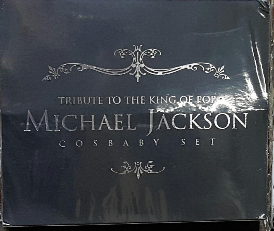 HOT TOYS Tribute to the King of Pop Michael Jackson Mini Collectible Figure Set TRIBUTE TO THE KING OF POP MICHAEL JACKSON COSBABY SET
