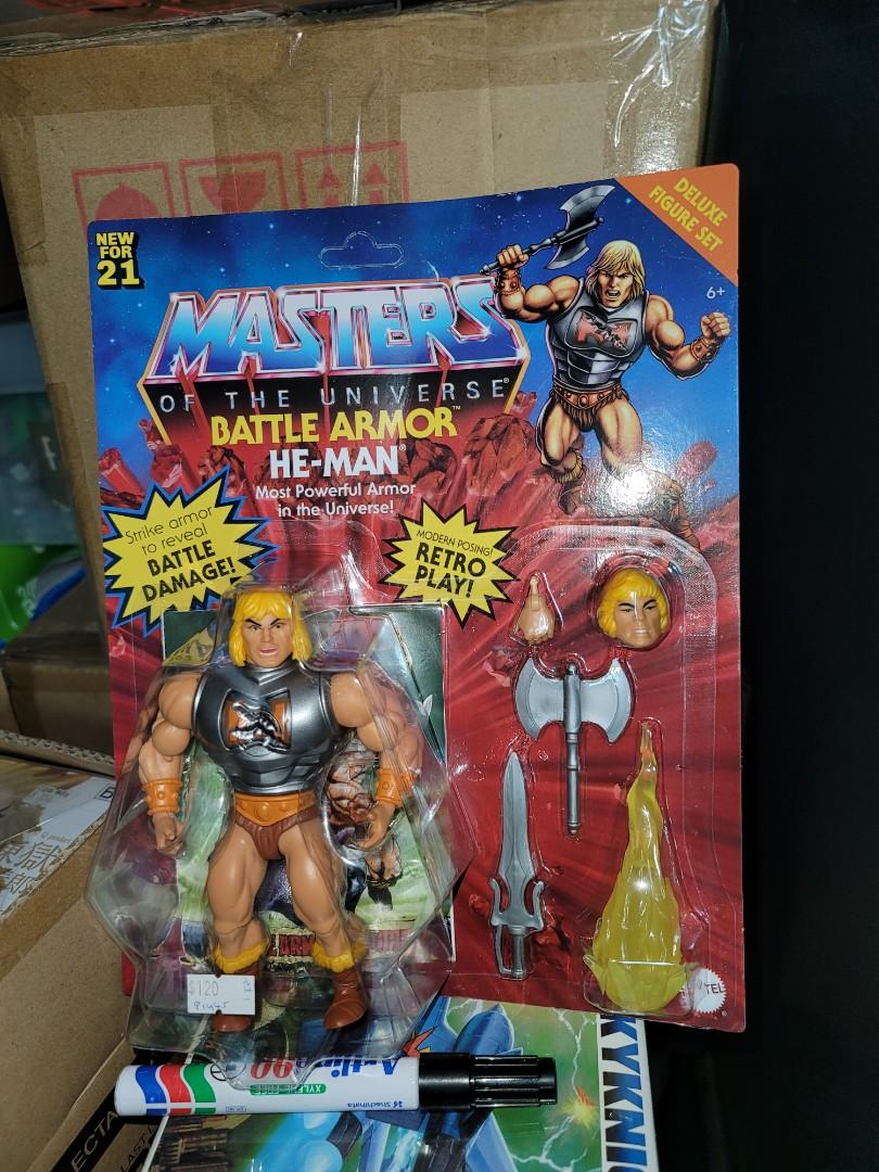 Masters of the universe he-man battle armor mattel