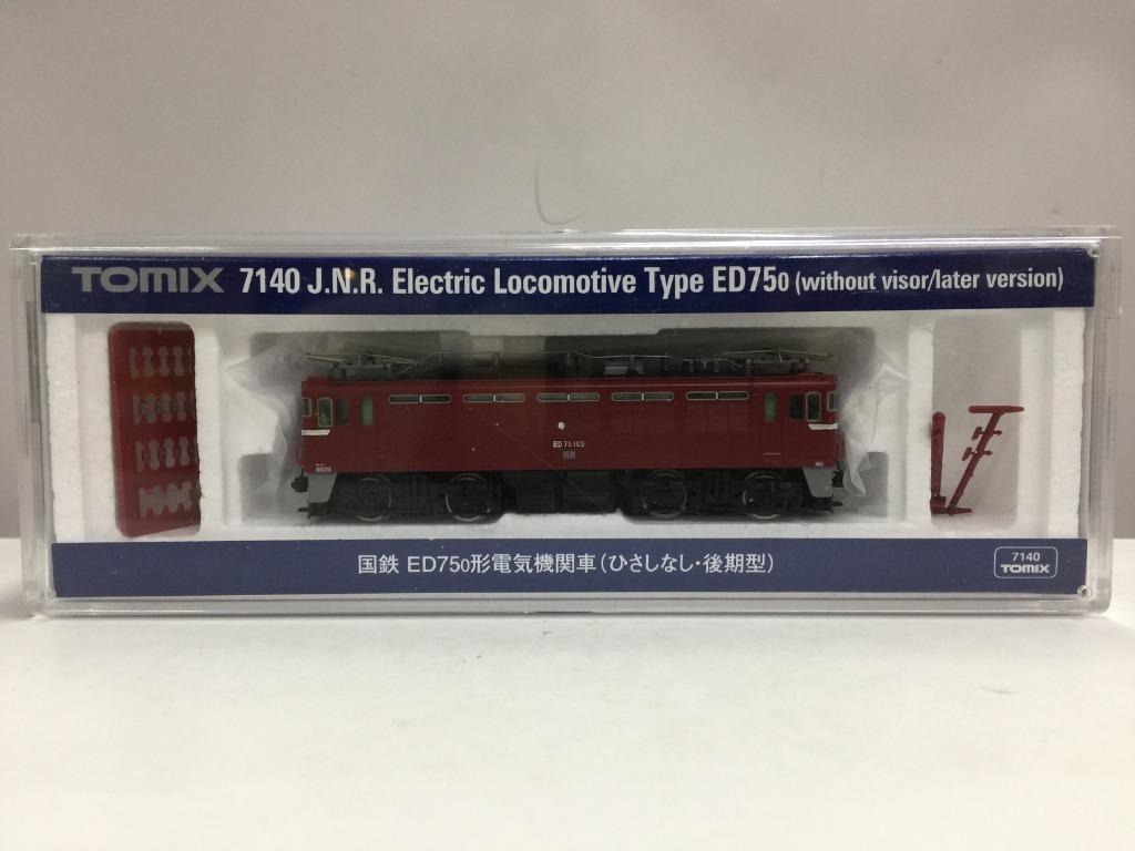 Tomix 7140 JNR Electric Locomotive Type ED750 Without Visor Later Version JNR Electric Locomotive Type ED750 Without Visor Later Version N Scale