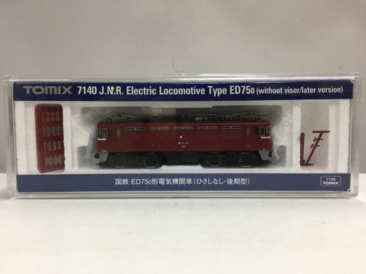 Tomix 7140 JNR Electric Locomotive Type ED750 Without Visor Later Version JNR Electric Locomotive Type ED750 Without Visor Later Version N Scale