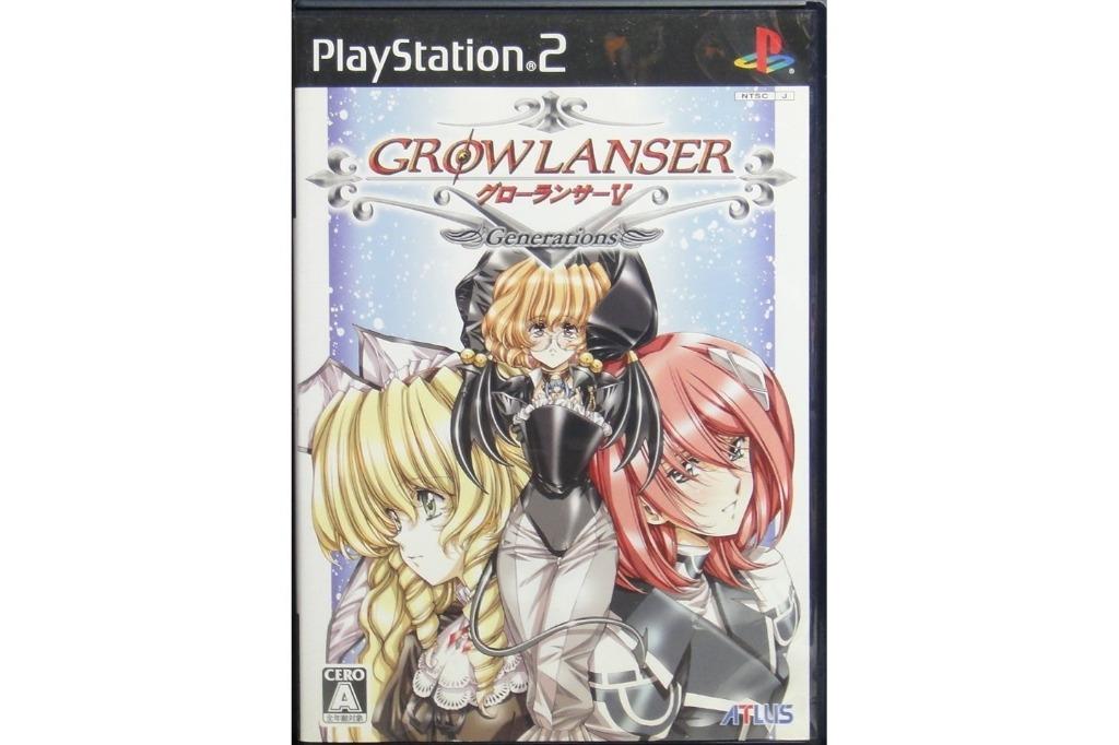 SONY PS2 ATLUS GROWLANSER V GENERATIONS Dream Knight 5 Generation Game Japanese Version SLPM66249