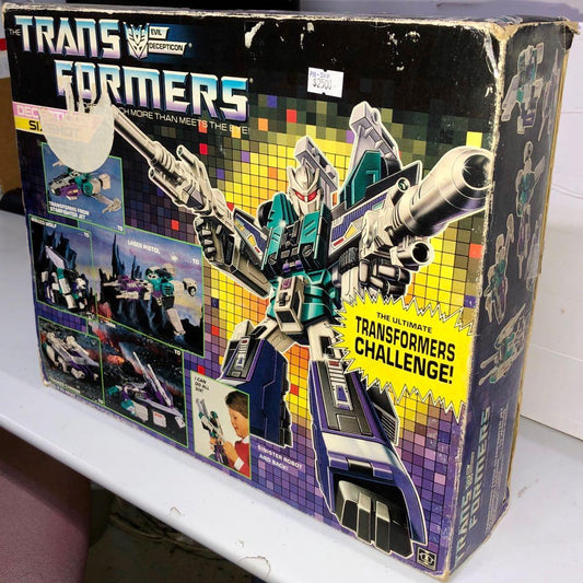 HASBRO old LOGO 05889 TRANSFORMERS DECEPTION SIXSHOT PIU-500-0820