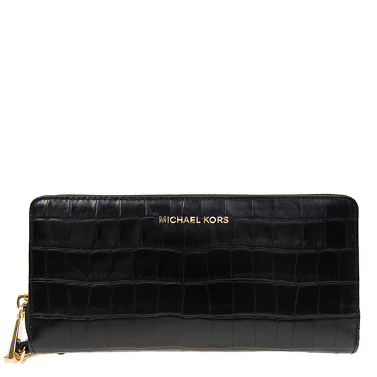 Michael Kors Long Zipper Wallet 32F7GF6E4EBLK 1482
